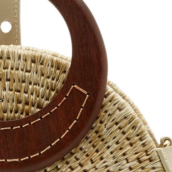 Khokho Mini Letta Leather-Trimmed Circle Bag - Picture 8 of 15
